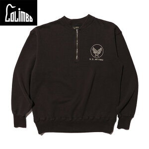 �R�����{ COLIMBO ZY-0404 Jacsonville Athle Half Zip Shirt U.S.AIRFORCE �~���^���[�@�X�E�F�b�g�@�n�[�t�W�b�v