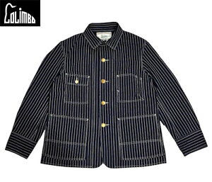 �R�����{ COLIMBO ZB-0119 Yard Boss Coverrall =Wabash Stripe= ���[�h�E�{�X�E�J�o�[�I�[�� �E�H�o�b�V��