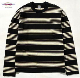 トイズマッコイ TOYS McCOY TMC2354 MULTI BORDERED LONG SLEEVE TEE ボーダー柄　ロンT　長袖シャツ