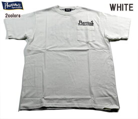フェローズ PHERROWS 24S-PPT2 ブランドロゴ　ポケットTシャツ　半袖Tシャツ
