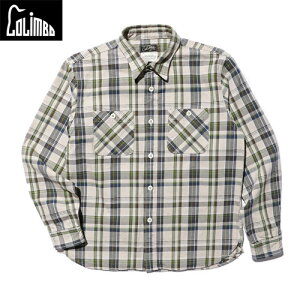 �R�����{ COLIMBO ZZ-0311 Crow Dog Flannel Shirt �N���D�h�b�O�@�t�����l���V���c �l���V���c�@�{�^���V���c