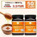 ギフト・お試しに最適 【50%OFF 13時間限定 4月16日21:00〜17日9:59 半額 7,150円→3,575円】 マヌカハニー 送料無料 …