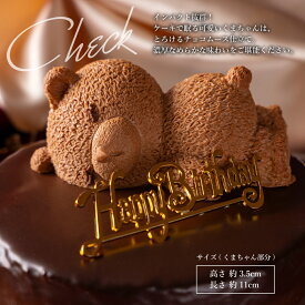 誕生日ケーキ チョコ 高級 おしゃれ 誕生日プレゼント バースデーケーキ ザッハトルテ 熊 ケーキ 4号 5号 くま チョコレート 記念日 お祝い 内祝い 出産祝い 結婚祝い 退職 誕生日スイーツ もりん 可愛い かわいい ホールケーキ 子供 大人 女友達 ギフト お取り寄せ 送料無料
