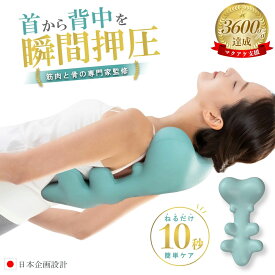 バランスフィッシュボーン 肩甲骨はがし グッズ ストレッチ 器具 肩甲骨ほぐし ピロー 背中ほぐし 背中 ツボ押し 自重ストレッチ 8点指圧 寝るだけ10秒 美姿勢 セルフケア 肩甲骨マッサージ器 肩こり 首 マッサージ 猫背 巻き肩 背中伸ばし 凝りほぐし 筋肉のこり