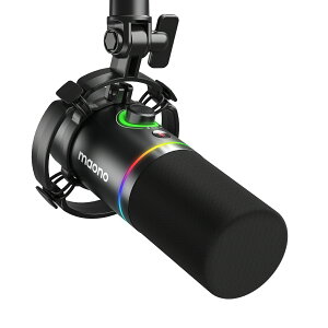  MAONO USB/XLR }CN _Ci~bN}CN Q[~O}CN PCp|bhLXg}CN p\tgEFA Pw 2-in-1ʒmu ~[g{^ CzWbN Q[}[RGB