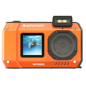 《新品》 AGFA (アグフア) AGFAPHOTO デジタルカメラ WP9500OG オレンジ【KK9N0D18P】