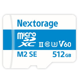 《新品アクセサリー》 Nextorage (ネクストレージ) microSDXCカード UHS-II V60 512GB NX-M2SE512G/INE 【KK9N0D18P】