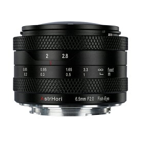 《新品》 AstrHori（アストロリ） 6.5mm F2.0 Fish-Eye（ソニーE/APS-C用）ブラック [ Lens | 交換レンズ ]【KK9N0D18P】【メーカー2年保証商品】