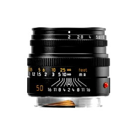 《新品》 Leica（ライカ） ズミクロン M50mm F2.0 レンズフード組込 (6bit) ブラック[ Lens | 交換レンズ ]【KK9N0D18P】【メーカー価格改定対象(2024年6月12日より)】
