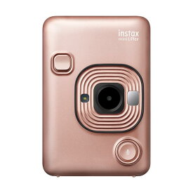 《新品》FUJIFILM (フジフイルム) ハイブリッドインスタントカメラ チェキ instax mini LiPlay ブラッシュゴールド 【KK9N0D18P】〔メーカー取寄品〕