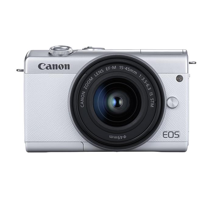 新品》 Canon (キヤノン) EOS M200 EF-M15-45 IS STM レンズキット ホワイト [ ミラーレス一眼カメラ |  デジタル一眼カメラ | デジタルカメラ ]【KK9N0D18P】 - remola.fi