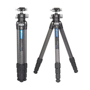 《新品アクセサリー》 Leofoto (レオフォト) カーボン4段三脚 LS-324C+LH40PCL 自由雲台セット Ranger Series [最大パイプ径: 32mm / 最大耐荷重: 15kg ]【KK9N0D18P】