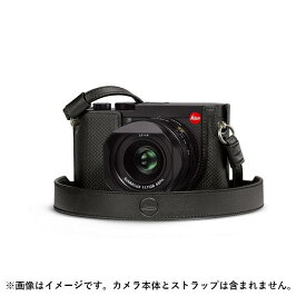 《新品アクセサリー》Leica (ライカ) Q2用 レザープロテクター ブラック【KK9N0D18P】 [ カメラケース ]