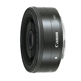 《新品》 Canon（キヤノン） EF-M22mm F2 STM ブラック[ Lens | 交換レンズ ]〔レンズフード別売〕【KK9N0D18P】