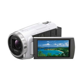 《新品》SONY (ソニー) デジタルHDビデオカメラレコーダー HDR-CX680 W ホワイト※こちらの商品はお1人様1点限りとさせていただきます。[ ビデオカメラ ] 【KK9N0D18P】