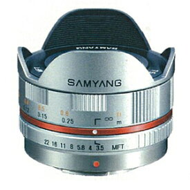 《新品》 SAMYANG（サムヤン） 7.5mm F3.5 フィッシュアイ（マイクロフォーサーズ用）シルバー[ Lens | 交換レンズ ]【KK9N0D18P】