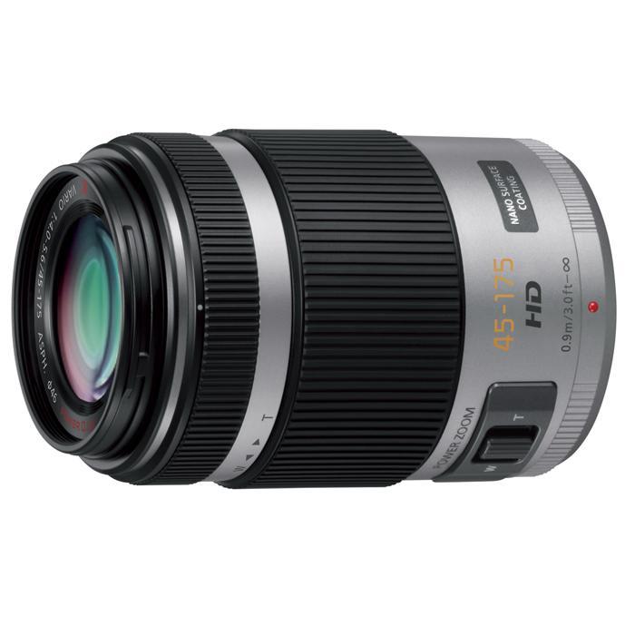 《新品》 Panasonic (パナソニック） LUMIX G X VARIO PZ 45-175mm F4.0-5.6 ASPH. POWER O.I.S. シルバー (マイクロフォーサーズ)[ Lens | 交換レンズ ] 【KK9N0D18P】