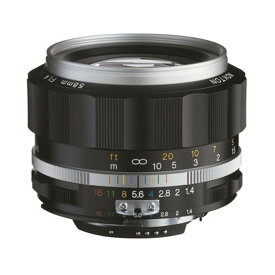 《新品》 Voigtlander (フォクトレンダー) NOKTON 58mm F1.4 SL II S(ニコンF用) シルバーリム [ Lens | 交換レンズ ]【KK9N0D18P】