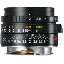 《新品》 Leica（ライカ） ズミクロン M35mm F2.0 ASPH. ブラック [11673][ Lens | 交換レンズ ]【KK9N0D18P】【メーカー価格改定対象(2024年6月12日より)】