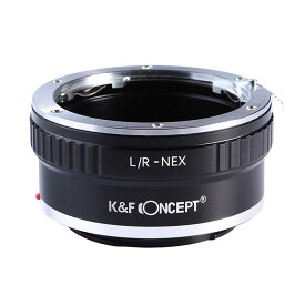 《新品アクセサリー》K&F Concept (ケーアンドエフ・コンセプト) ライカRレンズ/ソニーEボディ用 KF-LRE【KK9N0D18P】