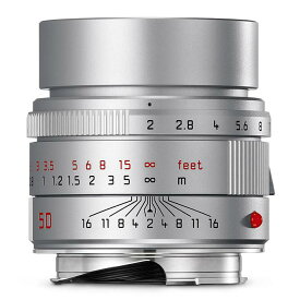 《新品》 Leica（ライカ） アポズミクロン M50mm F2.0 ASPH. シルバー[ Lens | 交換レンズ ]【KK9N0D18P】【メーカー価格改定対象(2024年6月12日より)】