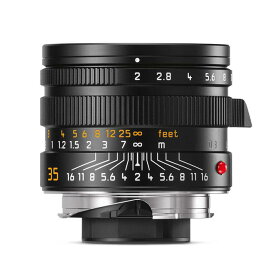 《新品》 Leica（ライカ）アポズミクロン M35mm F2.0 ASPH. ブラック〔納期未定・予約商品〕[ Lens | 交換レンズ ]【KK9N0D18P】【メーカー価格改定対象(2024年6月12日より)】