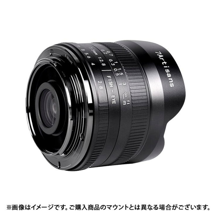 楽天市場】《新品》 七工匠 (しちこうしょう) 7Artisans 7.5mm F2.8 