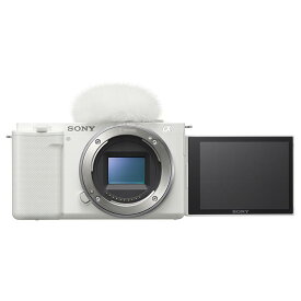 《新品》 SONY (ソニー) VLOGCAM ZV-E10 WC ボディ ホワイト※こちらの商品はお1人様1点限りとさせていただきます。【KK9N0D18P】