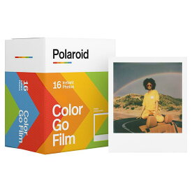 《新品アクセサリー》 Polaroid (ポラロイド) Go用 インスタントフィルム Color Film ダブルパック【KK9N0D18P】