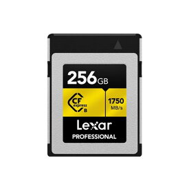 《新品アクセサリー》 LEXAR (レキサー) CFexpress TypeB メモリーカード 256GB LCFX10-256CRB 海外パッケージ版【特価品/在庫限り】【KK9N0D18P】