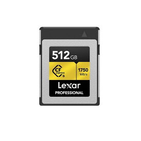 《新品アクセサリー》 LEXAR (レキサー) CFexpress TypeB メモリーカード 512GB LCFX10-512CRB 海外パッケージ版【特価品/在庫限り】【KK9N0D18P】