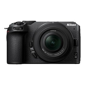 《新品》 Nikon (ニコン) Z30 16-50 VR レンズキット[ ミラーレス一眼カメラ | デジタル一眼カメラ | デジタルカメラ ]【KK9N0D18P】【￥5,000-キャッシュバック対象】