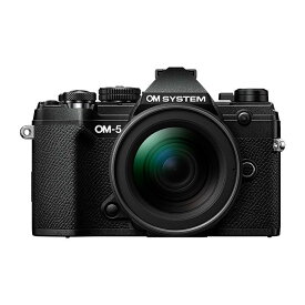 《新品》 OLYMPUS (オリンパス) OM SYSTEM OM-5 12-45mm F4.0 PRO レンズキット ブラック[ ミラーレス一眼カメラ] 【KK9N0D18P】