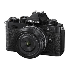 《新品》 Nikon (ニコン) Z fc Z 28mm F2.8（Special Edition）レンズキット ブラック [ ミラーレス一眼カメラ | デジタル一眼カメラ | デジタルカメラ ] 【KK9N0D18P】【￥5,000-キャッシュバック対象】