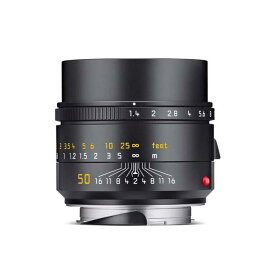 《新品》 Leica（ライカ） ズミルックス M50mm F1.4 ASPH. 11728 ブラック [ Lens | 交換レンズ ]【KK9N0D18P】【メーカーキャンペーン対象】【メーカー価格改定対象(2024年6月12日より)】