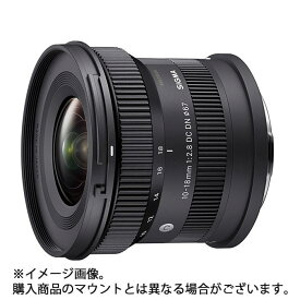 《新品》 SIGMA (シグマ) C 10-18mm F2.8 DC DN (フジフイルムX用) [ Lens | 交換レンズ ]【KK9N0D18P】