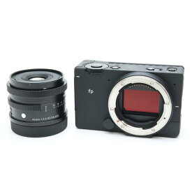 【中古】 《美品》 SIGMA fp ＆ Contemporary 45mm F2.8 DG DN キット 【別売予備バッテリー付！】 [ デジタルカメラ ]