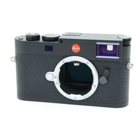 【中古】 《良品》 Leica M11 ブラックペイント 【点検証明書付きライカカメラジャパンにてファインダー内清掃/センサークリーニング/各部点検済】 [ デジタルカメラ ]