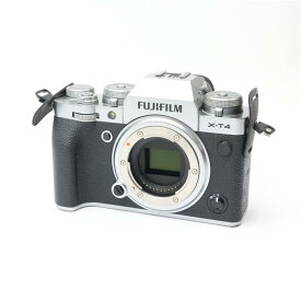 【中古】 《並品》 FUJIFILM X-T4 ボディ シルバー [ デジタルカメラ ]