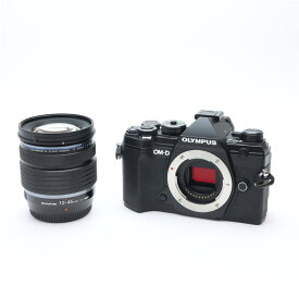 【中古】 《良品》 OLYMPUS OM-D E-M5 Mark III 12-45mm F4 PRO レンズキット ブラック 【レンズ固定枠部品交換/各部点検済】【別売予備バッテリー付！】 [ デジタルカメラ ]