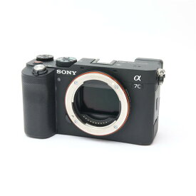 【中古】 《良品》 SONY α7C ボディ ILCE-7C ブラック 【ファインダーカバーSDスロットホットシューバネ操作スイッチブロック光学フィルター部品交換/各部点検済】 [ デジタルカメラ ]
