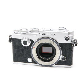 【中古】 《良品》 OLYMPUS PEN-F ボディ シルバー 【別売予備バッテリー付！】 [ デジタルカメラ ]