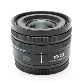 【中古】 《美品》 Panasonic LUMIX S 18-40mm F4.5-6.3 S-R1840 ブラック [ Lens | 交換レンズ ]