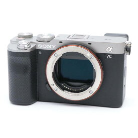 【あす楽】 【中古】 《良品》 SONY α7C ボディ ILCE-7C シルバー 【ホットシューバネファインダーカバー部品交換/各部点検済】 [ デジタルカメラ ]