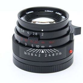 【中古】 《良品》 Light lens lab M 50mm F2 周エルカン（ライカM用） ブラックペイント [ Lens | 交換レンズ ]