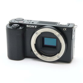 【中古】 《良品》 SONY VLOGCAM ZV-E10 ボディ ZV-E10 B ブラック 【別売チャージャー（BC-TRW）付！】 [ デジタルカメラ ]