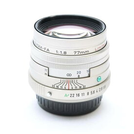 【中古】 《美品》 PENTAX HD FA 77mm F1.8 Limited シルバー 【別売フィルター付！】 [ Lens | 交換レンズ ]