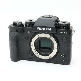【中古】 《並品》 FUJIFILM X-T3 ボディ ブラック 【トップカバーグリップ部品交換/各部点検済】 [ デジタルカメラ ]