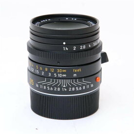 【あす楽】 【中古】 《良品》 Leica ズミルックス M35mm F1.4 ASPH (6bit) (フードはめ込み式) ブラック 【点検証明書付きライカカメラジャパンにてレンズ内クリーニング/フォーカシングマウント作動調整/各部点検済】 [ Lens | 交換レンズ ]