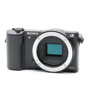 【あす楽】 【中古】 《良品》 SONY α5100 ILCE-5100 ブラック 【液晶ユニット後カバー部品交換/各部点検済】 [ デジタルカメラ ]